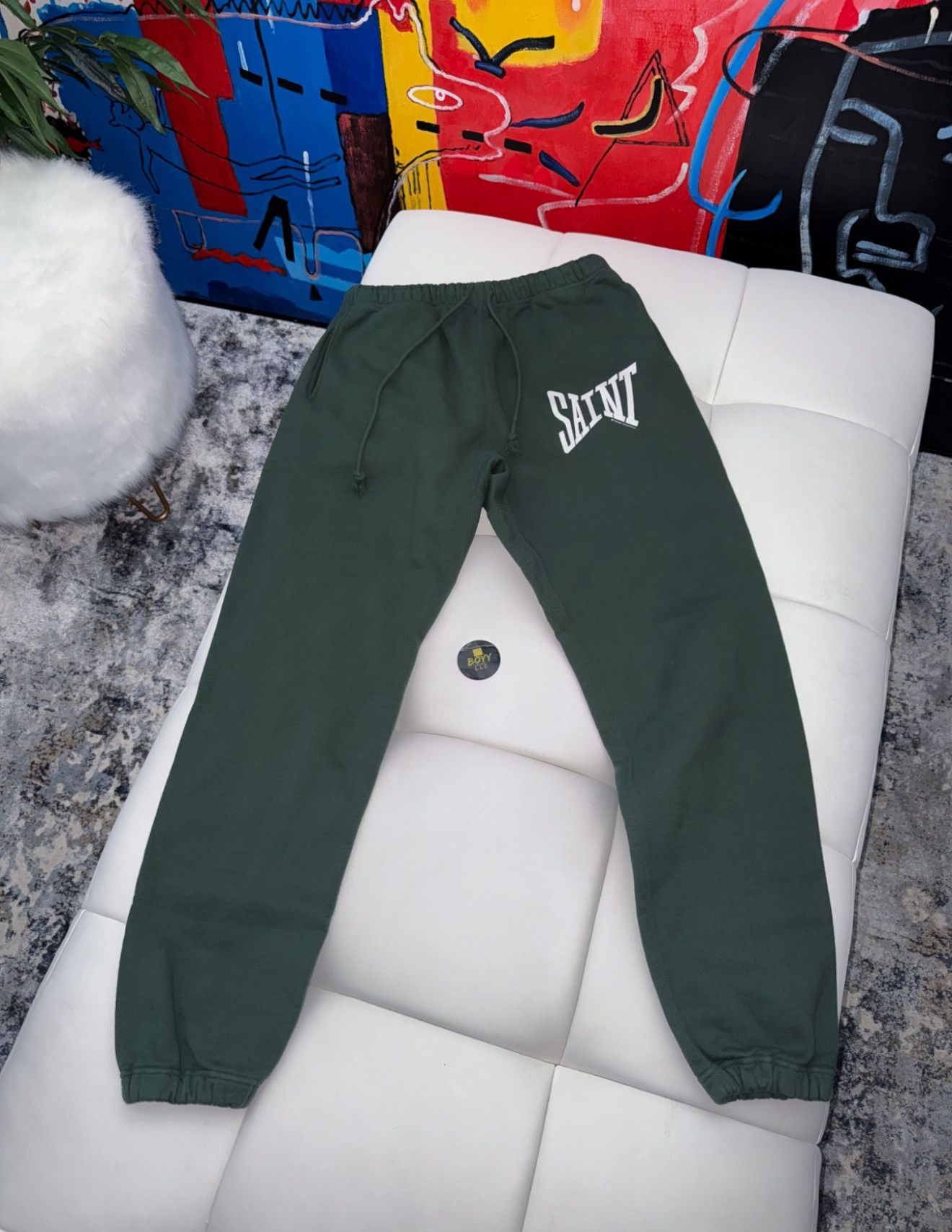 Saint Michael Saint michael logo sweatpants XL Size US 36 / EU 52 - 1 Thumbnail