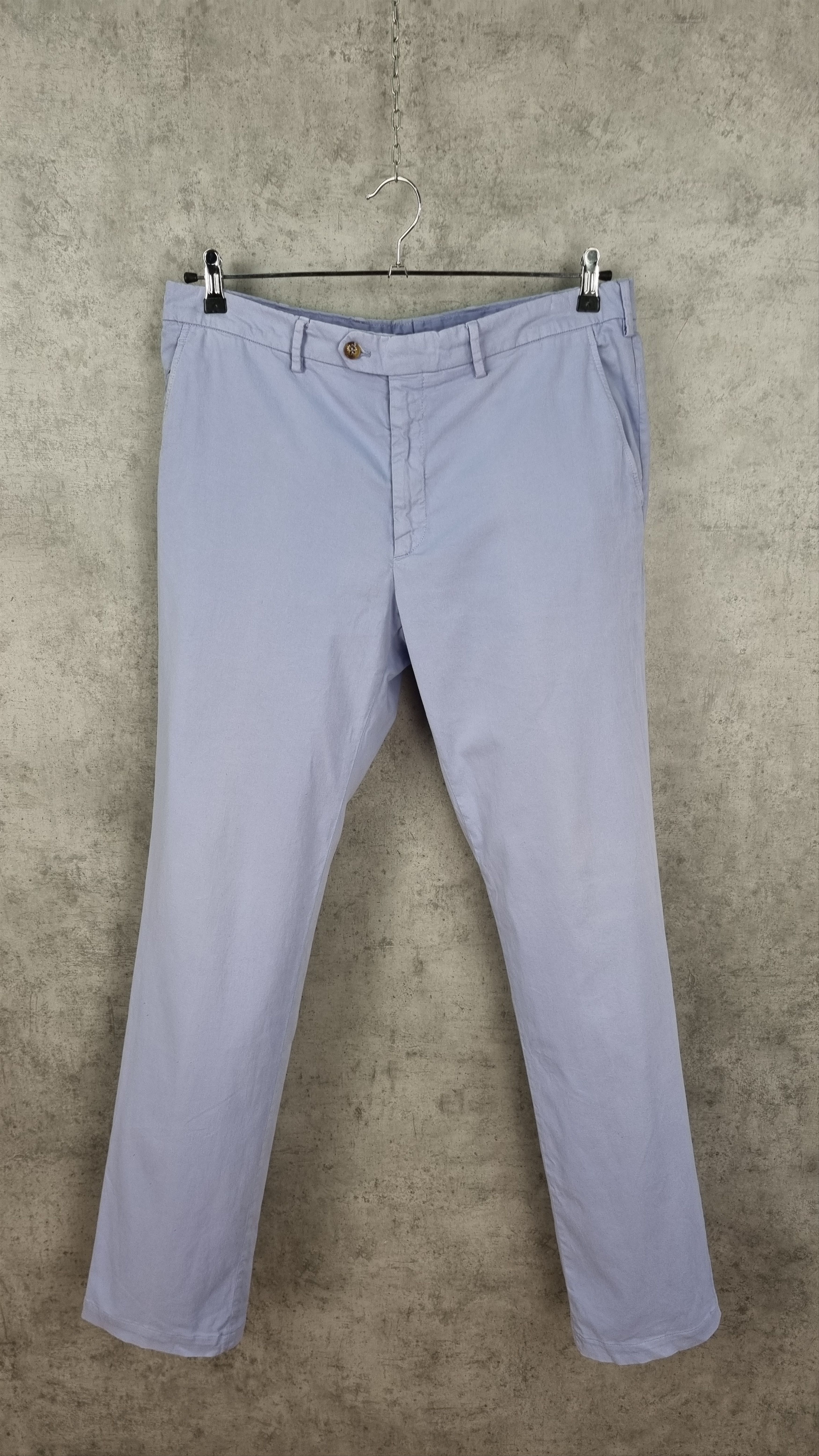 Loro Piana Loro Piana Baby Blue Soft Fabrics Chinos Pants Size US 34 / EU 50 - 15 Thumbnail
