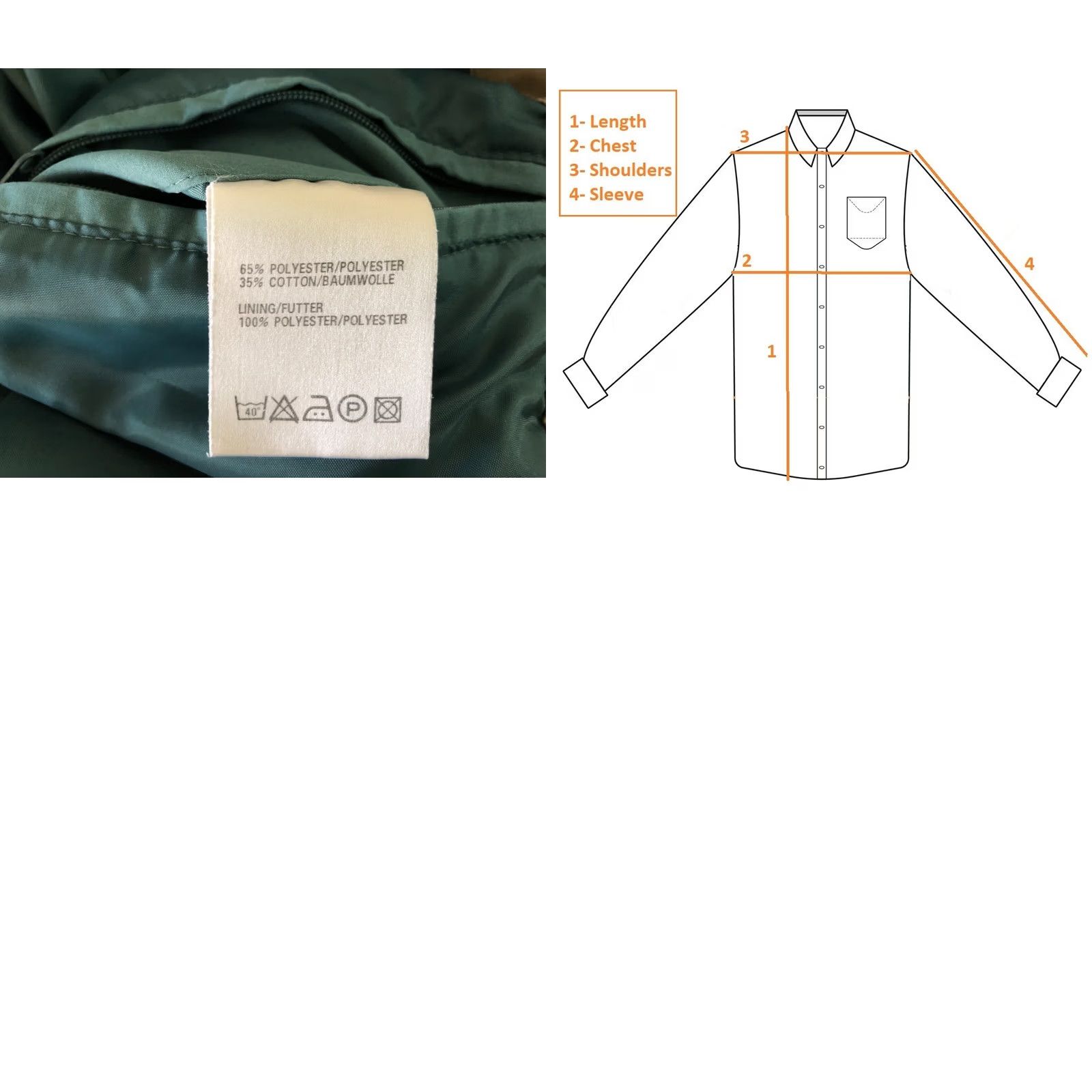 Baracuta Baracuta Full Zip Bomber Jacket M Green Men Polyester Lined Windbreaker Casual Style Brand Model Baracuta Jacket Size US M / EU 48-50 / 2 - 9 Thumbnail
