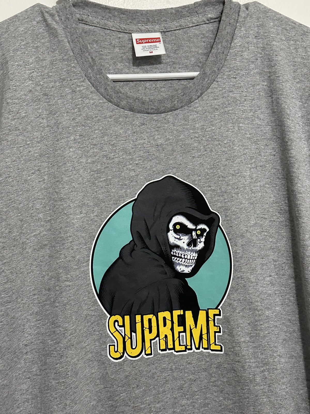 Supreme Supreme Reaper Tee Size US M / EU 48-50 / 2 - 2 Thumbnail