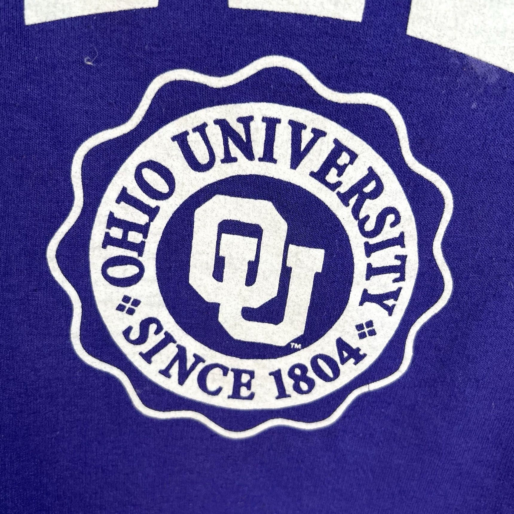 Champion Vintage Ohio State University Sweatshirt Adult Size L Purple Champion ECO Fleece Size US L / EU 52-54 / 3 - 5 Thumbnail