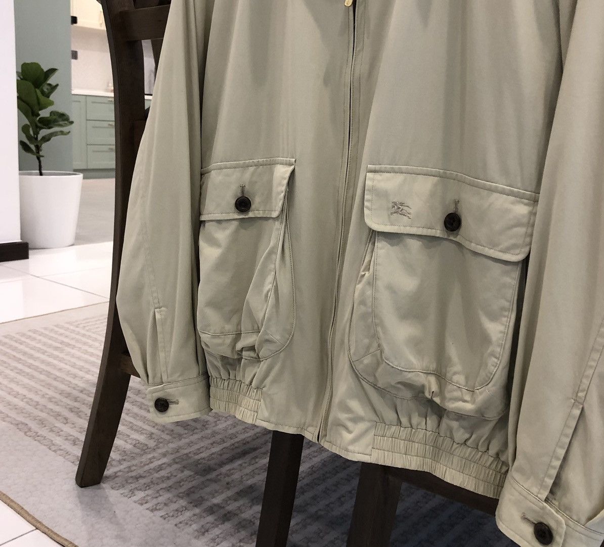 Burberry Vintage Burberrys Prorsum Lined Novacheck Bomber Jacket Size US L / EU 52-54 / 3 - 5 Thumbnail