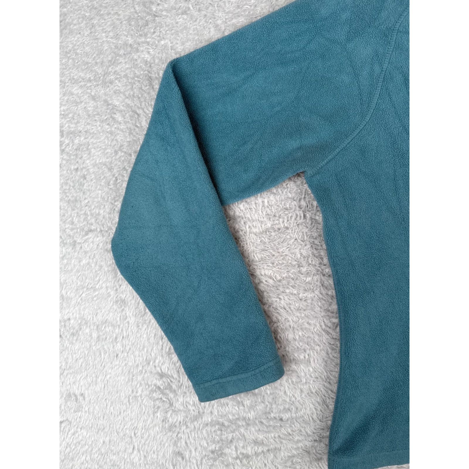 The North Face VINTAGE The North Face Sweater Shirt Womens Medium Teal Pullover Fleece Sweatshirt Crew Neck – Logo Pocket .co? Size M / US 6-8 / IT 42-44 - 3 Thumbnail