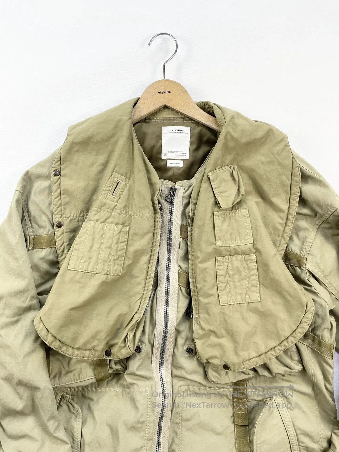 Visvim visvim paratrooper coat with unique dyeing technique. Size US L / EU 52-54 / 3 - 3 Thumbnail
