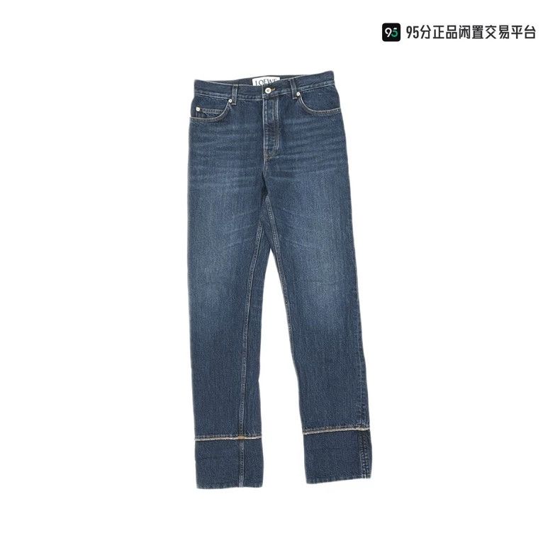 Loewe Loewe Straight leg long jeans Size US 32 / EU 48 - 1 Thumbnail