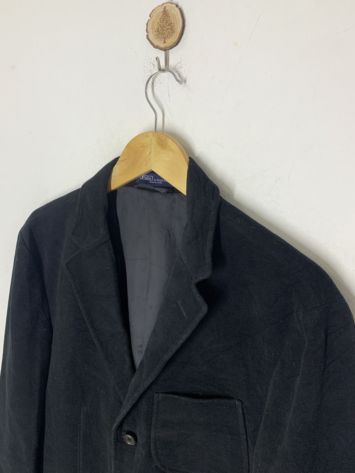 Polo Ralph Lauren Moleskin Suit Jacket Size US L / EU 52-54 / 3 - 3 Thumbnail