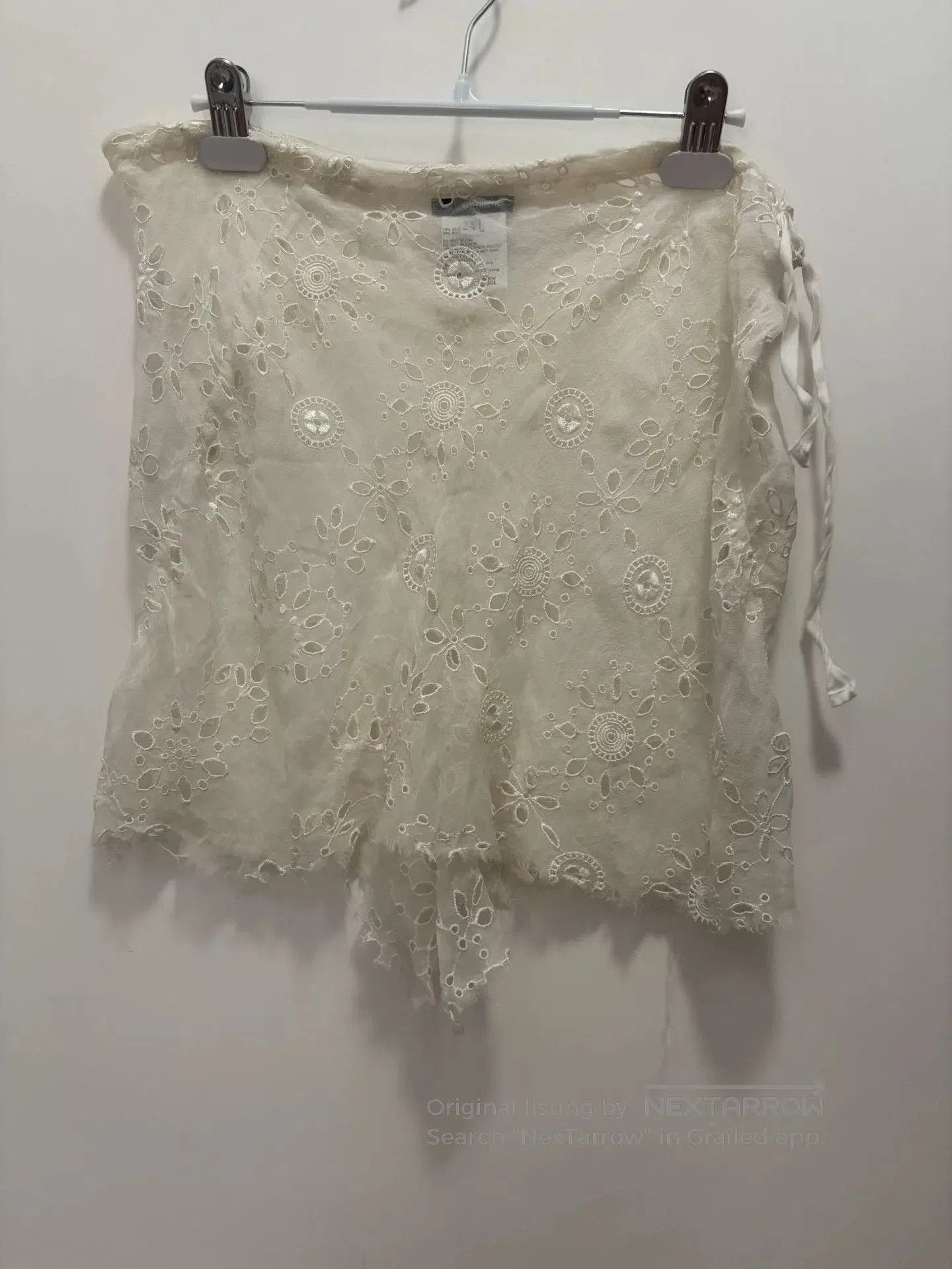Ann Demeulemeester Ann Demeulemeester Lace Skirt 34. Size 33" - 1 Thumbnail
