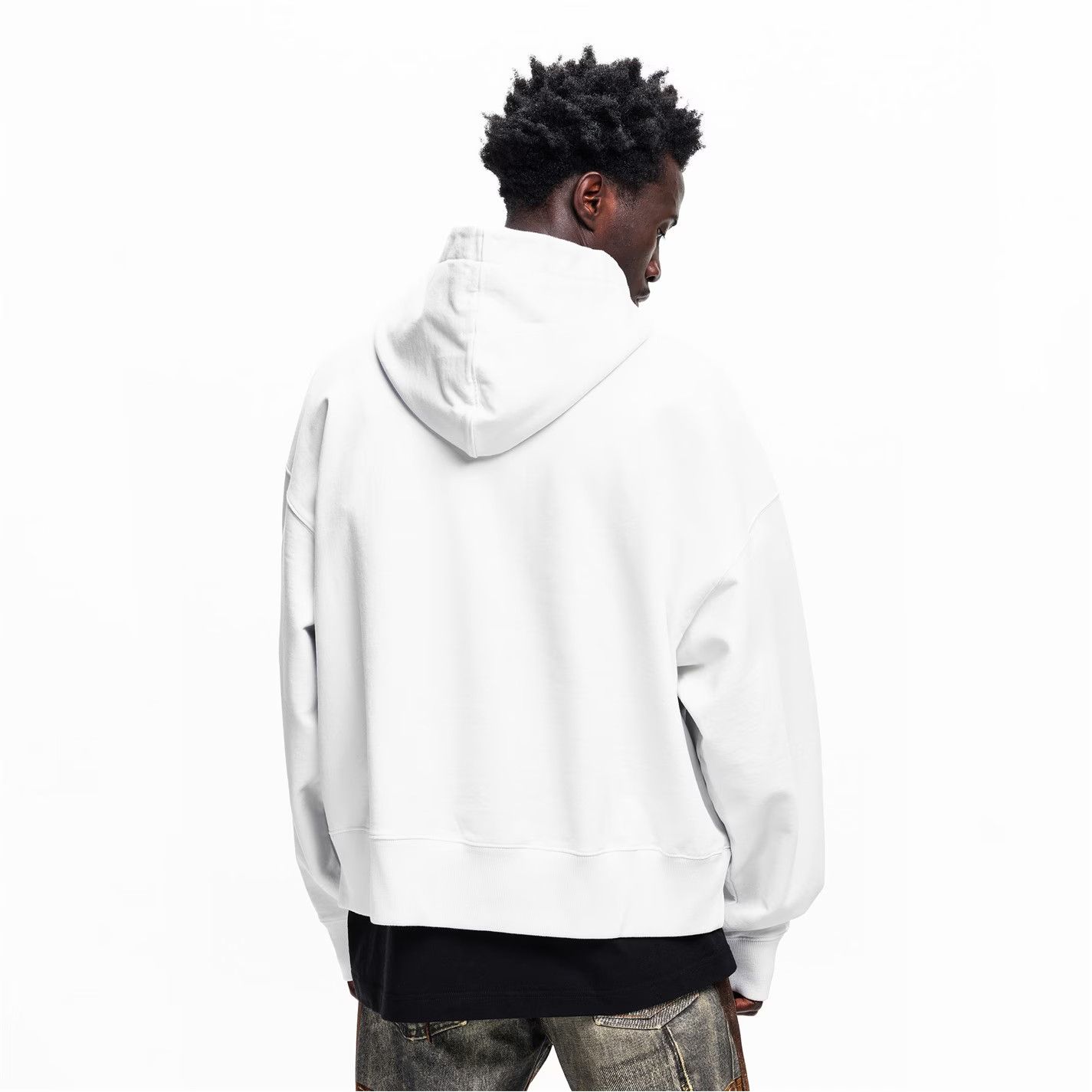Palm Angels o1g2r1mq0426 Pull Over Hoodie in White Size US M / EU 48-50 / 2 - 5 Thumbnail