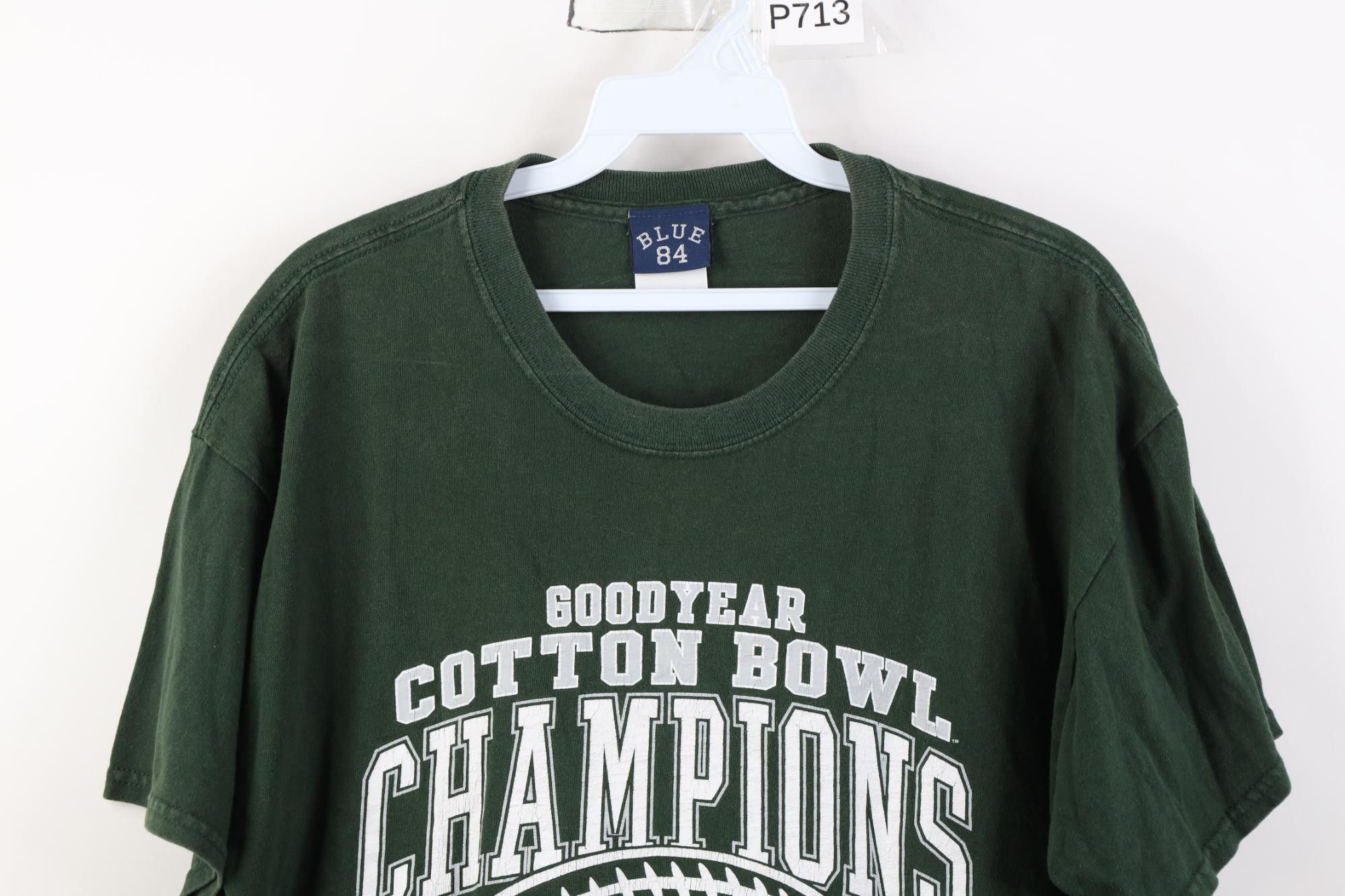 Vintage Y2K 2015 Cotton Bowl Michigan State University T-Shirt Size US L / EU 52-54 / 3 - 2 Thumbnail