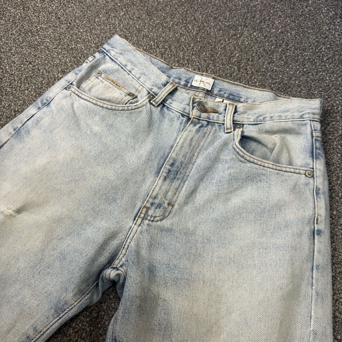 Calvin Klein 205W39NYC 🔥🔥 Original Calvin Klein Double Stone Wash Jeans Size US 29 - 7 Thumbnail