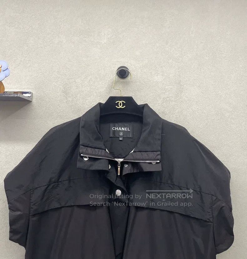 Chanel Chanel Black nylon vest Size S / US 4 / IT 40 - 4 Thumbnail