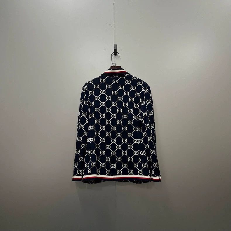 Gucci Gucci Size XS Full-print double G striped suit 2503-Nextar Size 40R - 2 Thumbnail