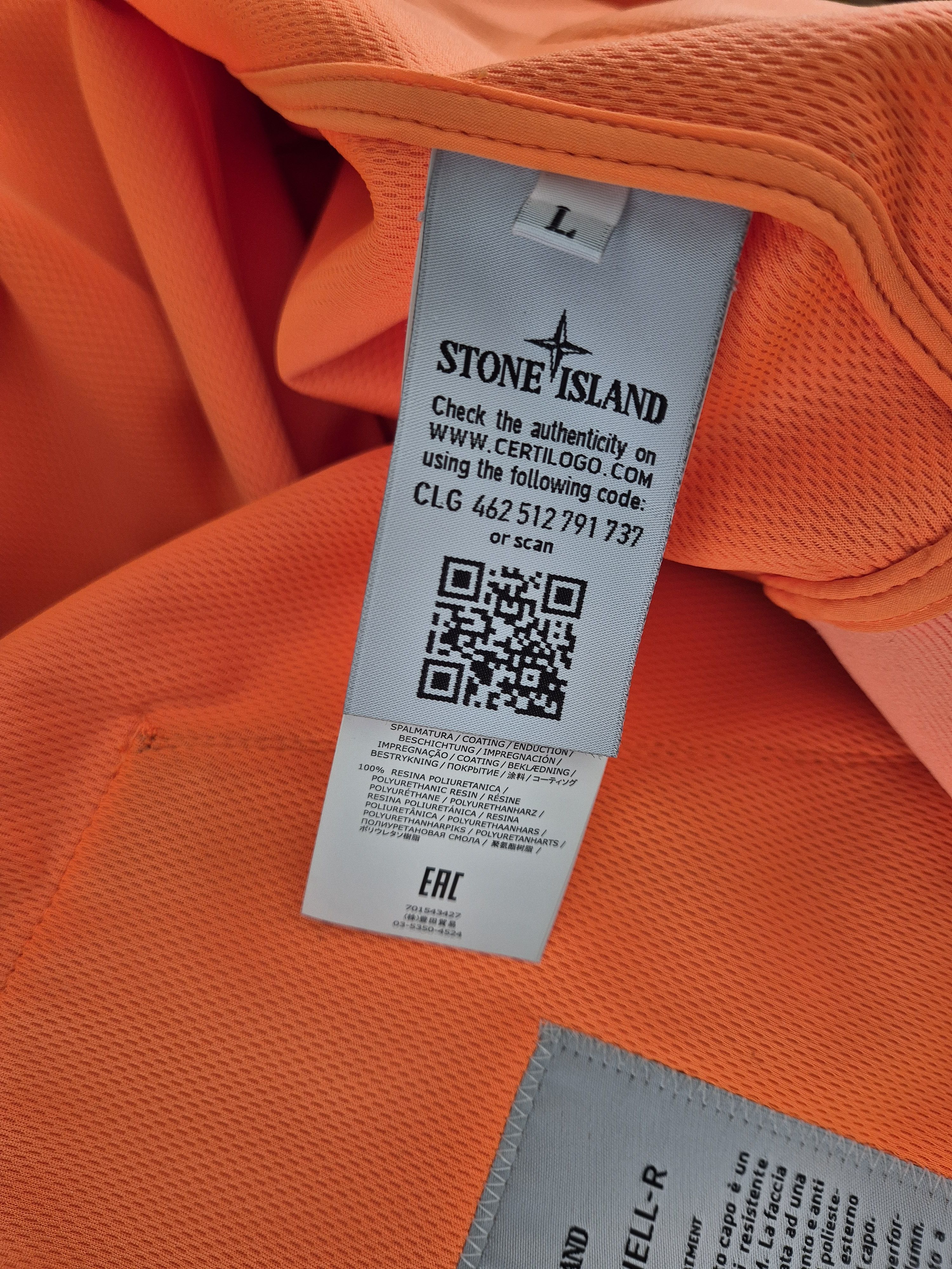Stone Island Light Soft Shell R Size US L / EU 52-54 / 3 - 6 Thumbnail