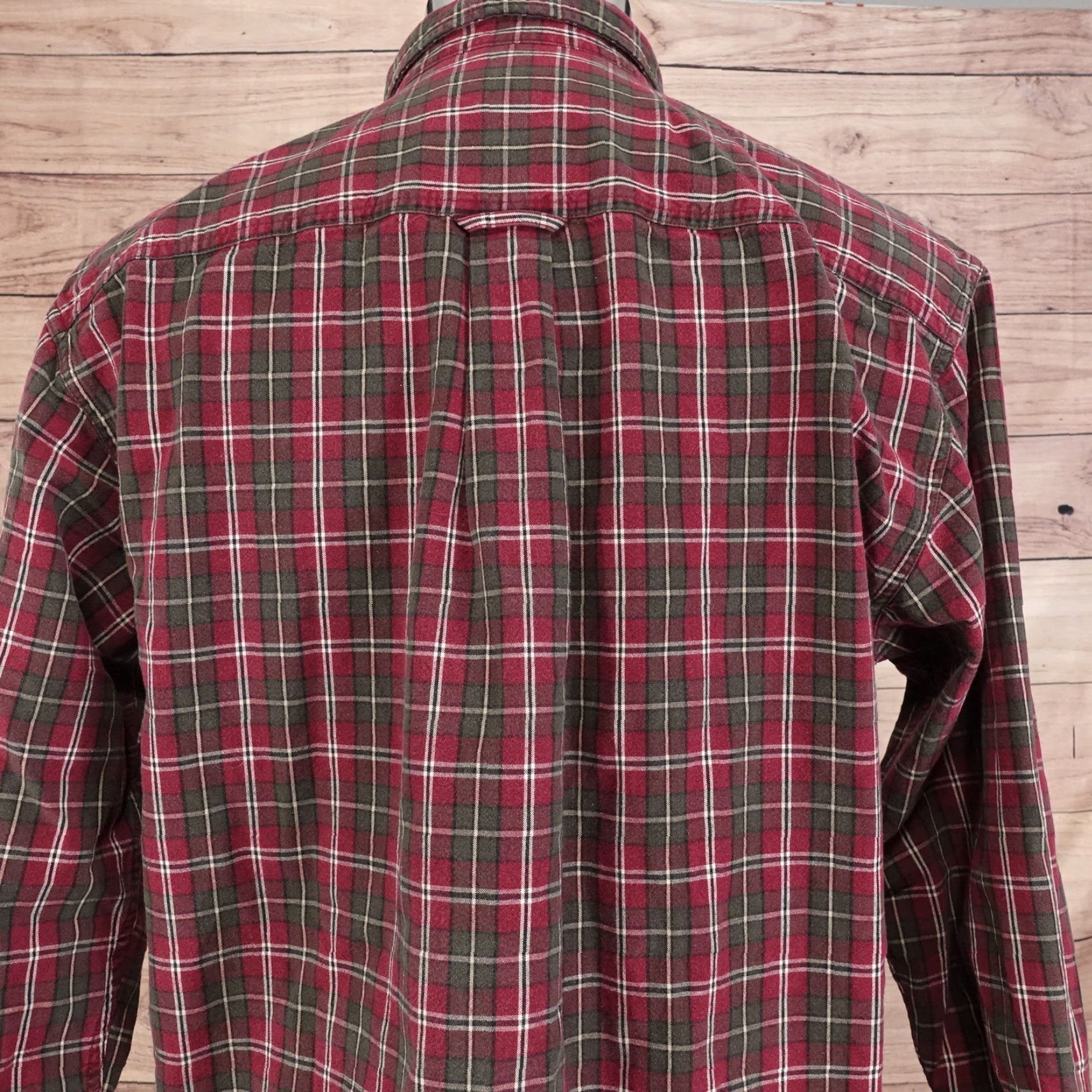Eddie Bauer EDDIE BAUER Long Sleeve Red Plaid Button-Up Shirt Mens Size S Small Size US S / EU 44-46 / 1 - 6 Thumbnail