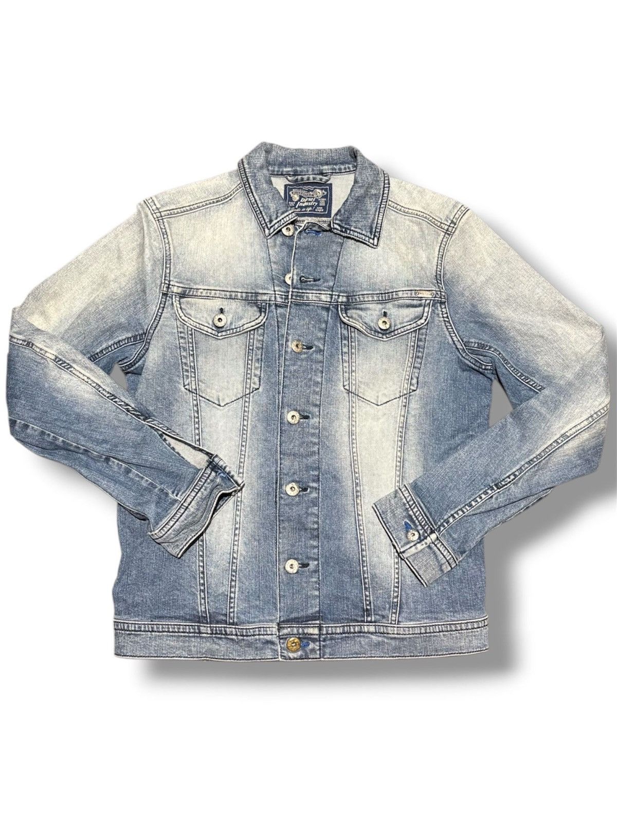 Diesel DIESEL INDUSTRY DENIM JACKET Size S / US 4 / IT 40 - 1 Thumbnail