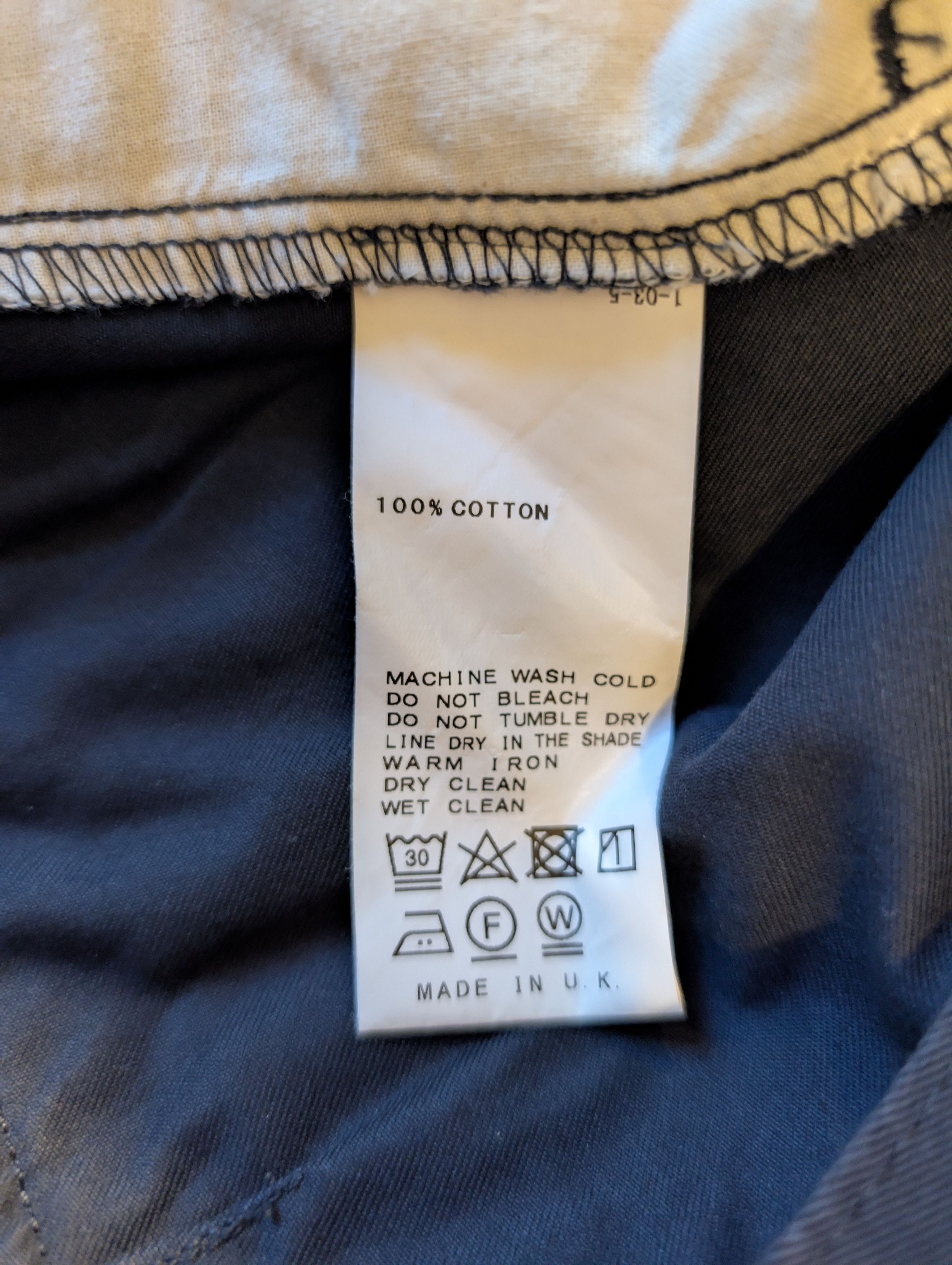 E. Tautz E Tautz savile row single pleat shorts Size US 29 - 14 Thumbnail