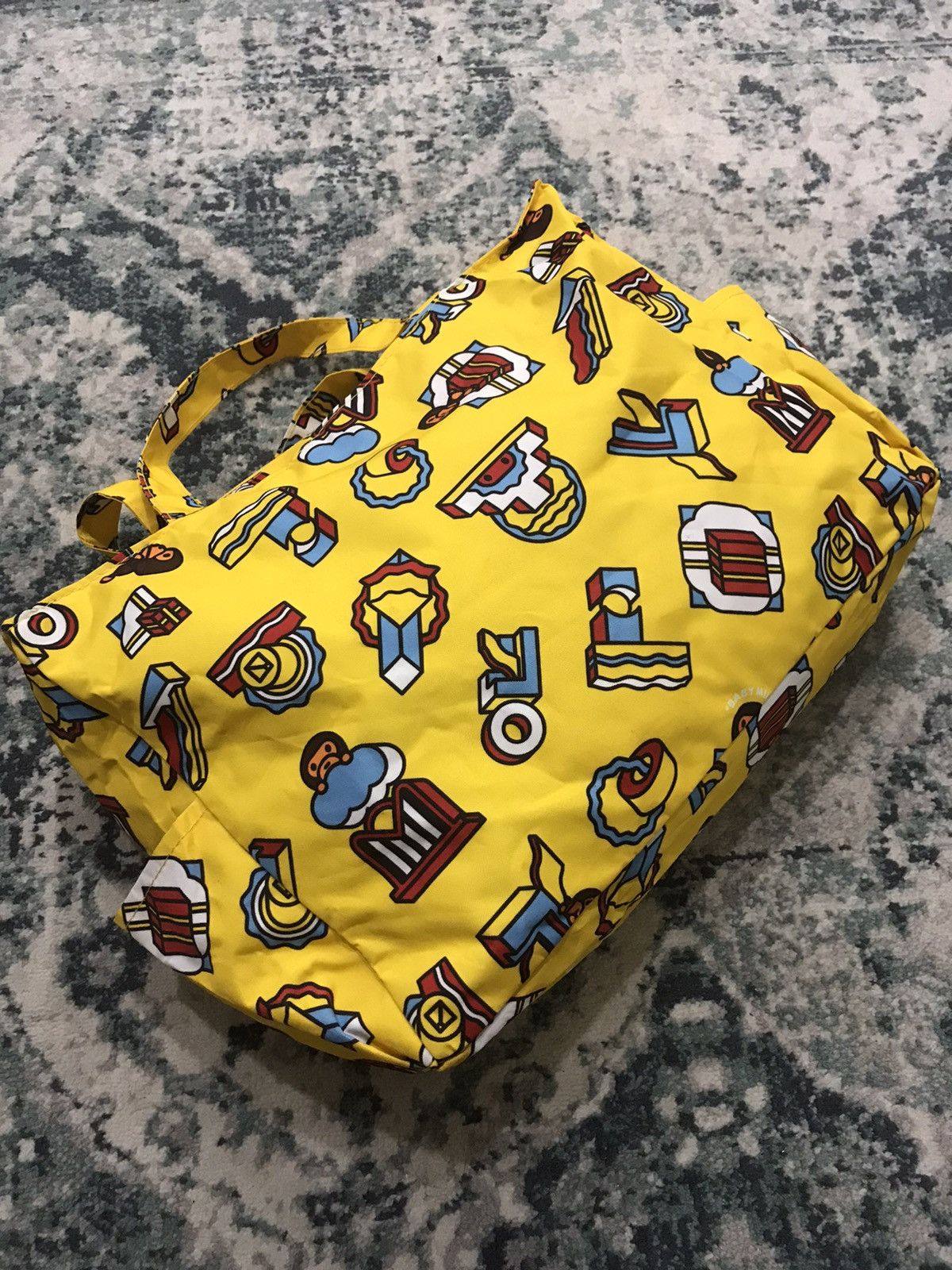Bape Bape Bag 2010 Baby Milo Zip Nylon Tote Bag Size ONE SIZE - 6 Thumbnail