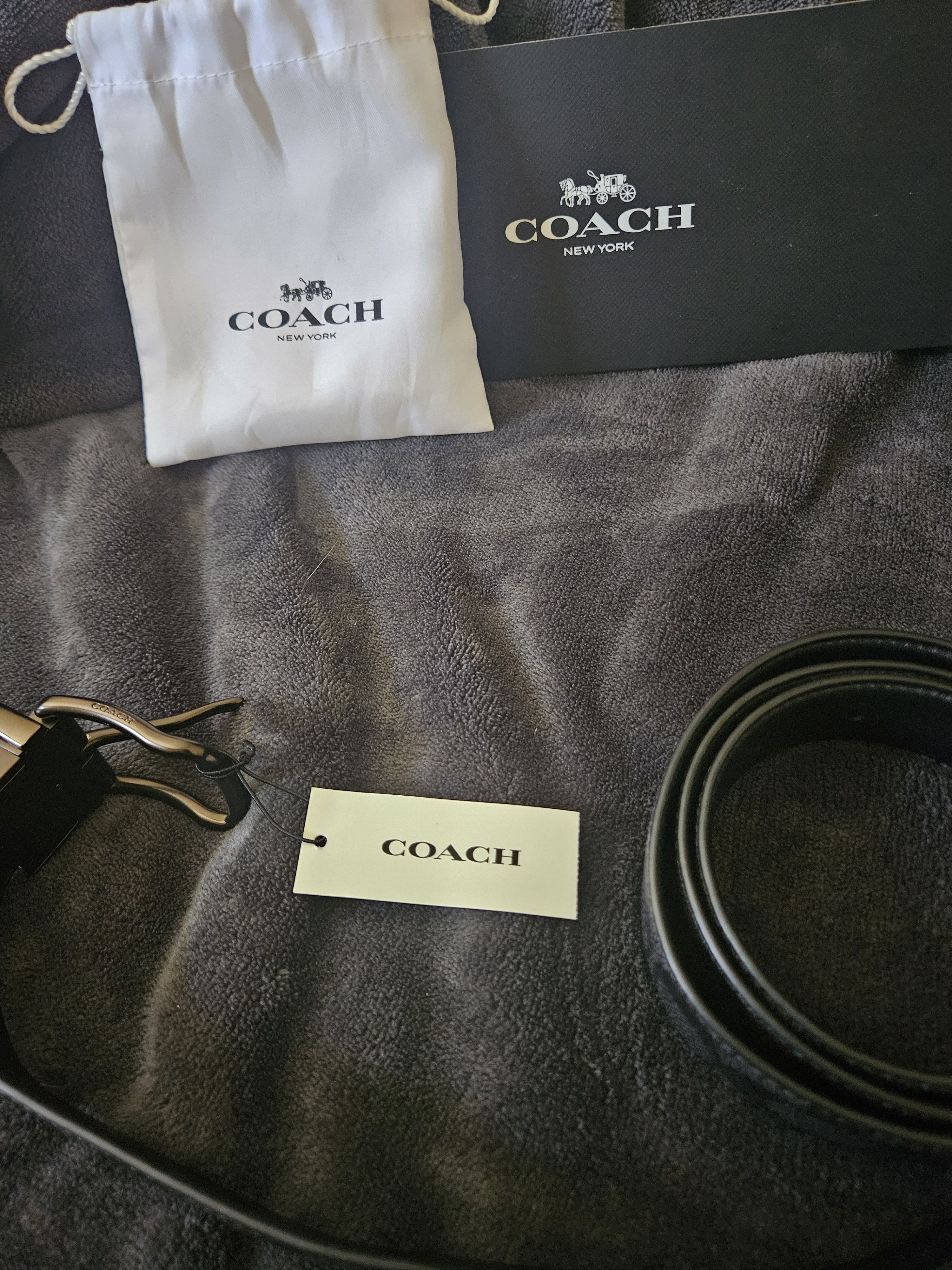 Coach coach belt 32mm Size 32 - 1 Thumbnail
