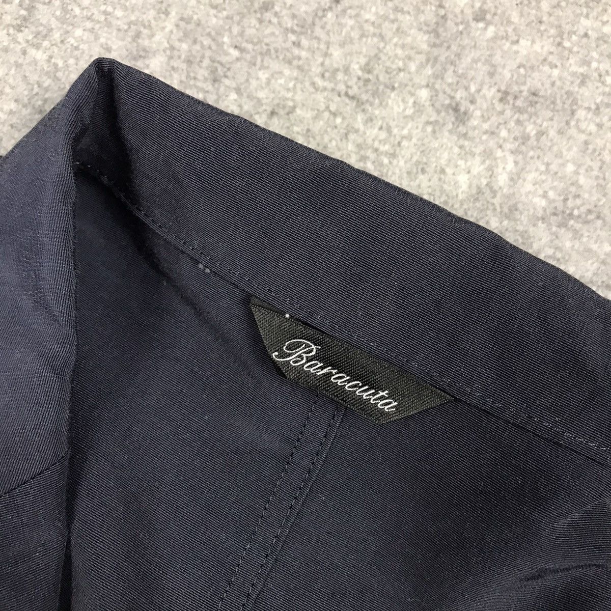 Baracuta 2000s BARACUTA NAVY BUTTON CLASSIC BLAZER JACKET Size US M / EU 48-50 / 2 - 12 Thumbnail