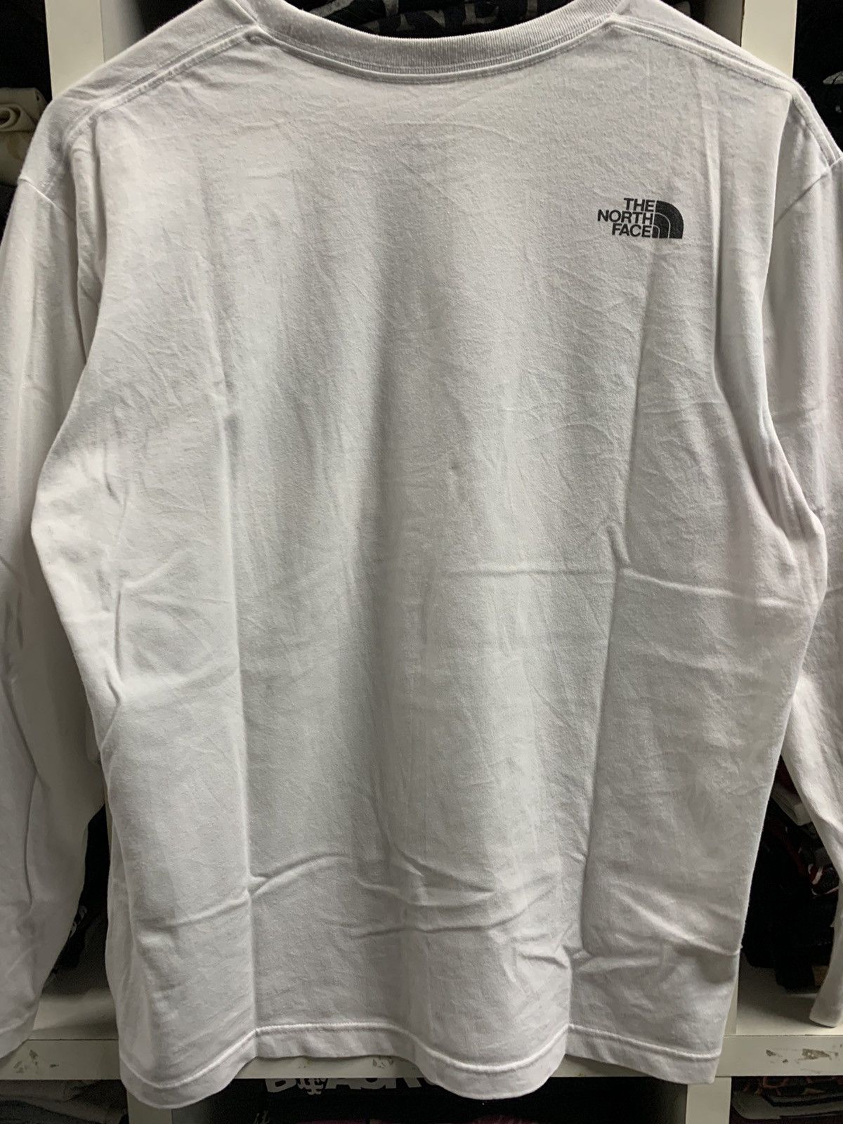 The North Face × Vintage The North Face big logo white shirt Size US L / EU 52-54 / 3 - 9 Thumbnail