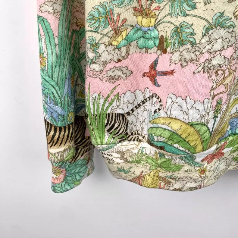 Gucci Gucci Color-matched jungle animal print full print design c Size US XS / EU 42 / 0 - 5 Thumbnail