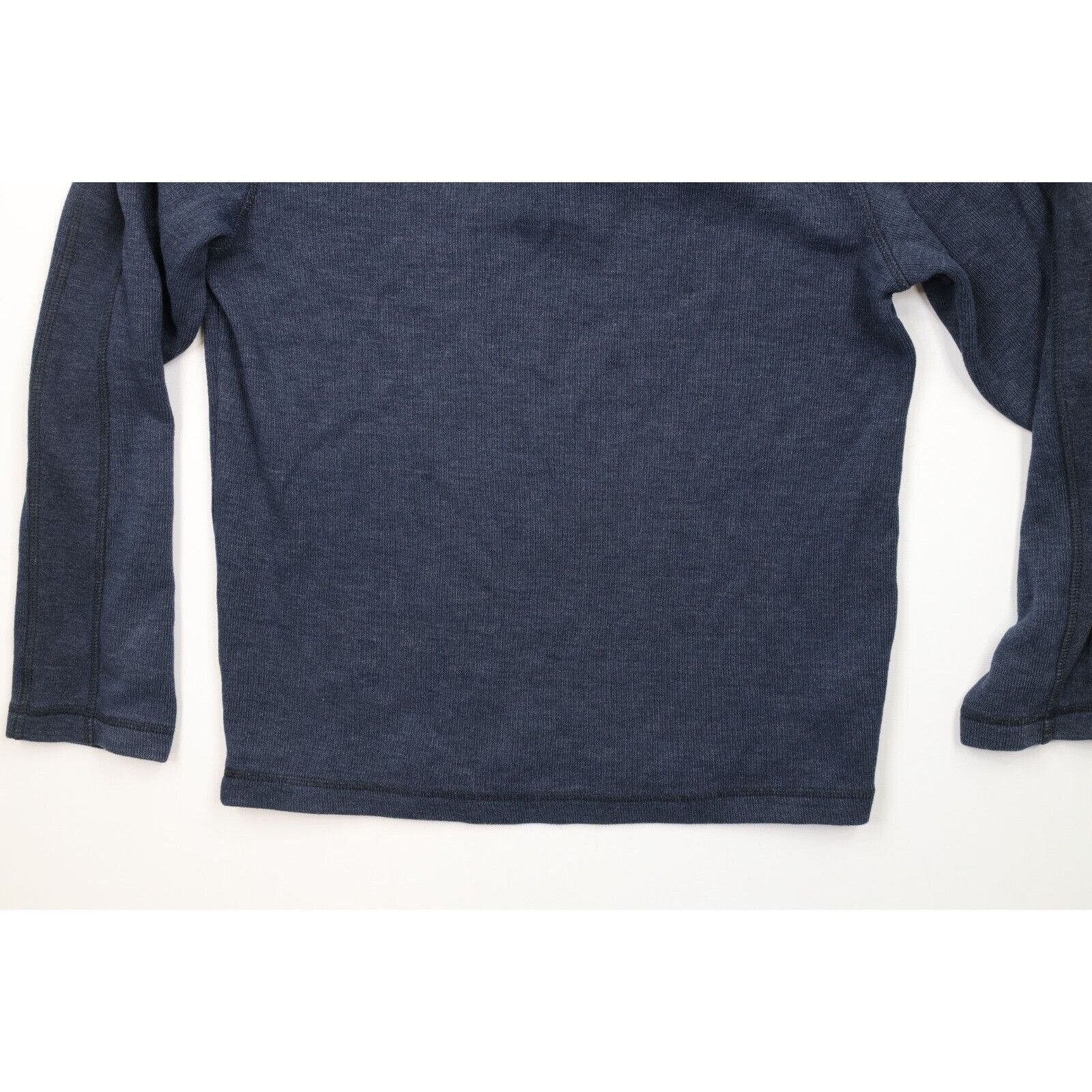 Eddie Bauer × Vintage Y2K Eddie Bauer Faded Spell Out Ribbed Knit Half Zip Sweater Size US S / EU 44-46 / 1 - 9 Thumbnail