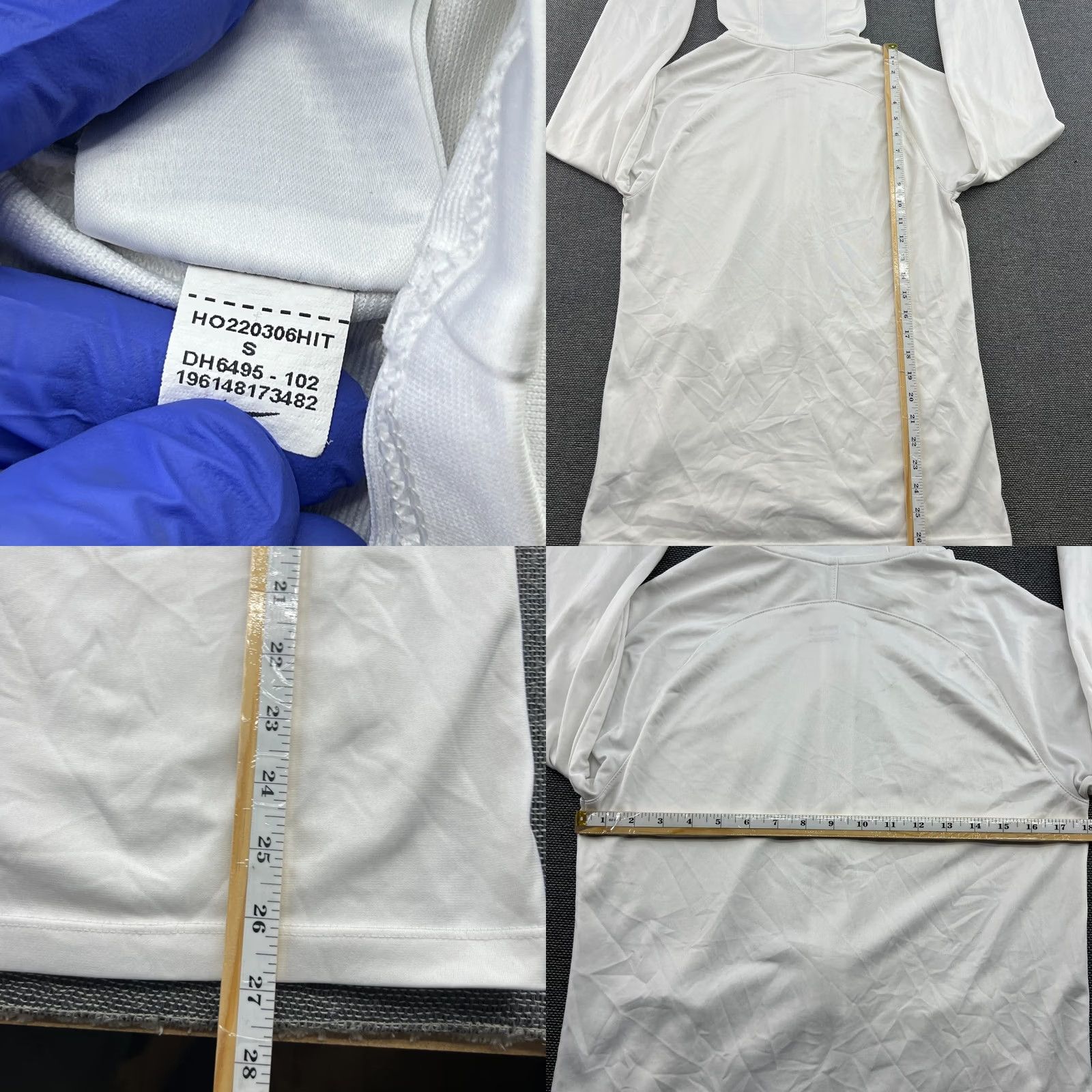 Adidas adidas France 2022 2023 Strike Football Track Jacket Small Hooded White Men S Jacket Size US S / EU 44-46 / 1 - 8 Thumbnail