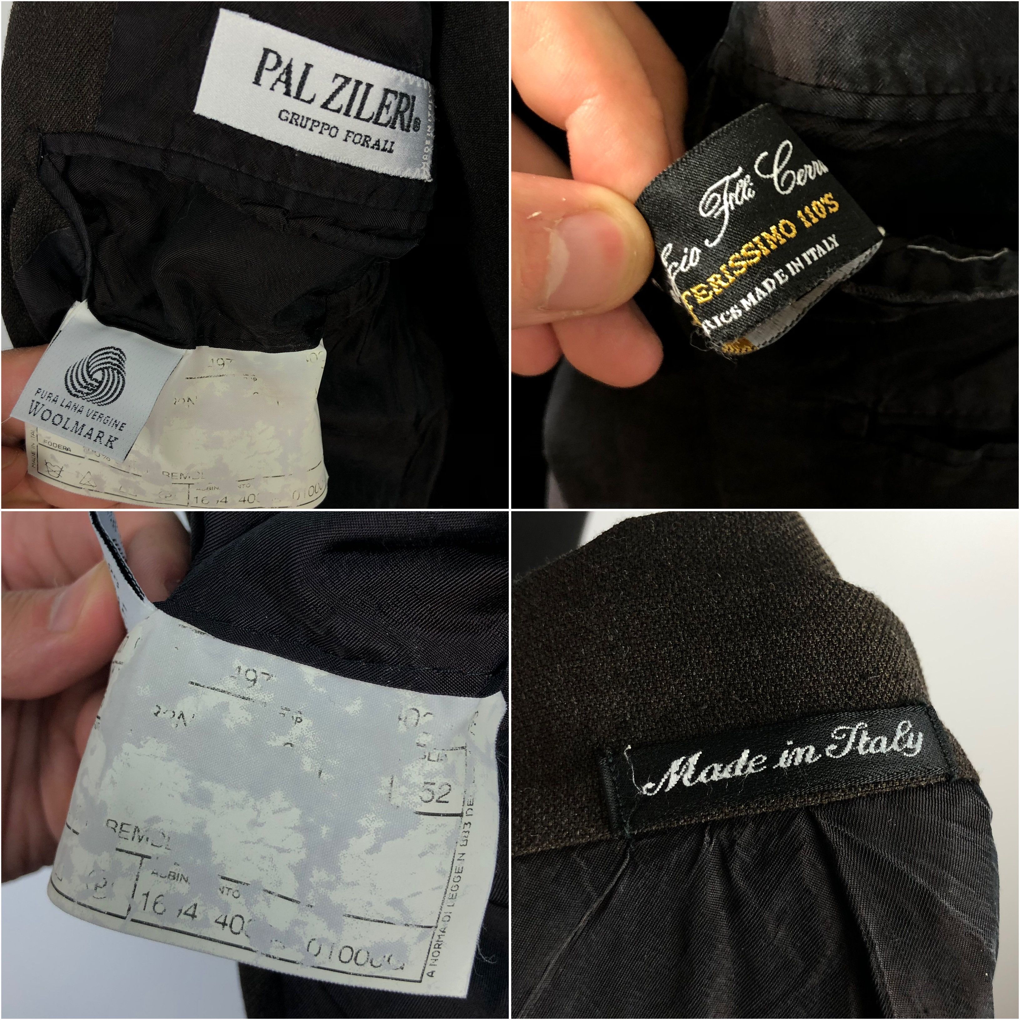 Pal Zileri Pal Zileri Gruppo Forall Blazer Jacket Brown size 52 Size 52R - 8 Thumbnail
