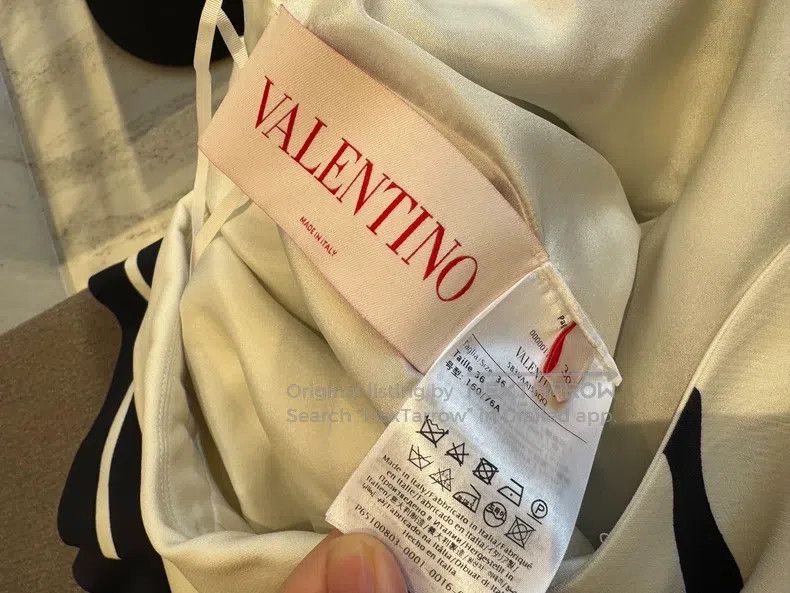 Valentino Valentino Blue and white navy stripe V spring and autumn c Size S / US 4 / IT 40 - 5 Thumbnail