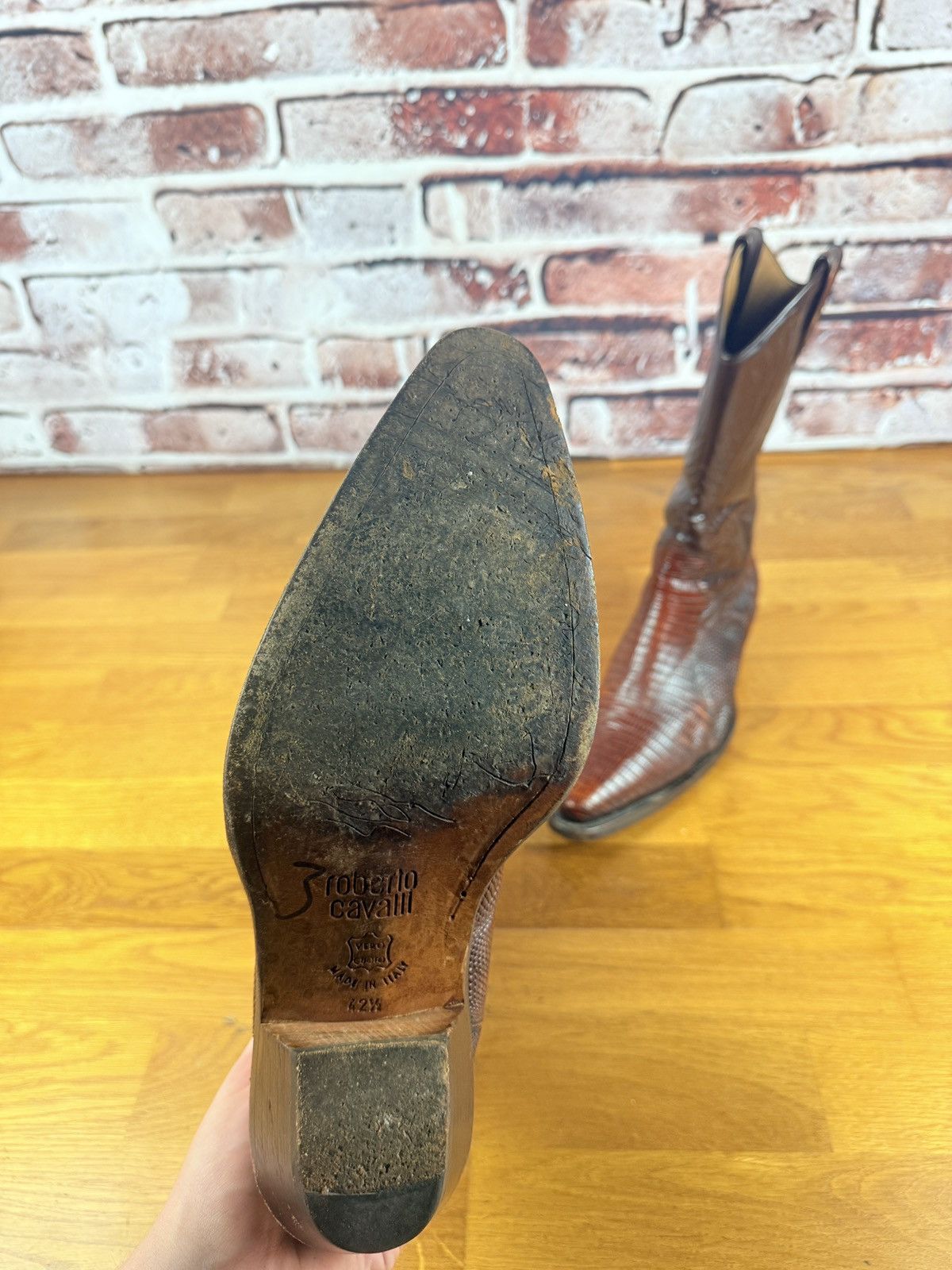 Cowboy Equipment × Roberto Cavalli Very rare Roberto Cavalli Cowboy western shoes boots Size US 9.5 / EU 42-43 - 9 Thumbnail