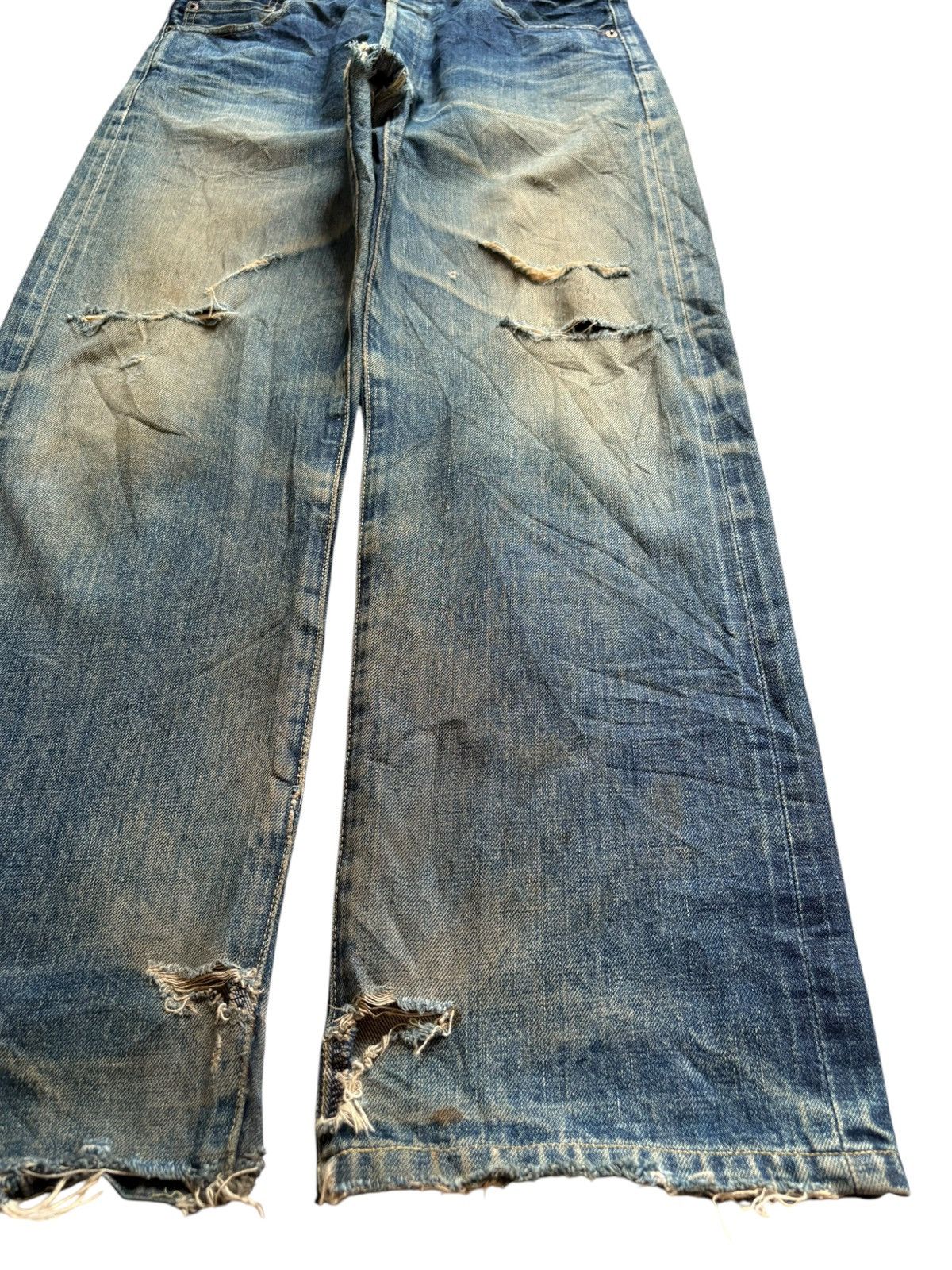 Levi's Vintage 80s Levis 503 BXX Big E Distressed Baggy Jean Size US 31 - 7 Thumbnail
