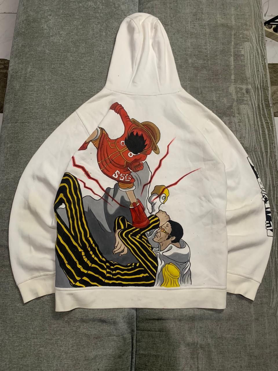 Nike nike rework custom manga one piece hand made 1 of 1 in world Size US M / EU 48-50 / 2 - 3 Thumbnail