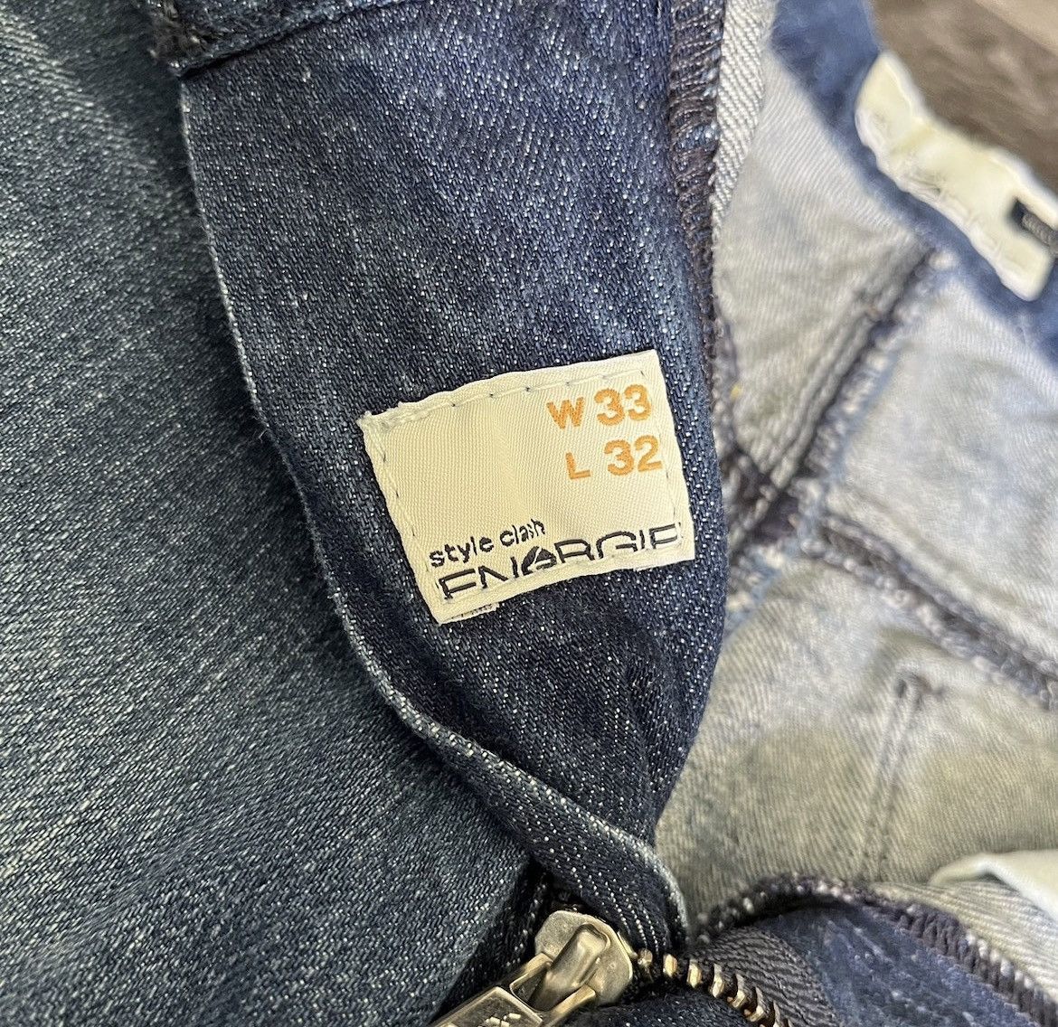 Energie Vintage Energie Sixty Mulligan Distressed Denim Jeans 33x32 Size US 33 - 7 Thumbnail