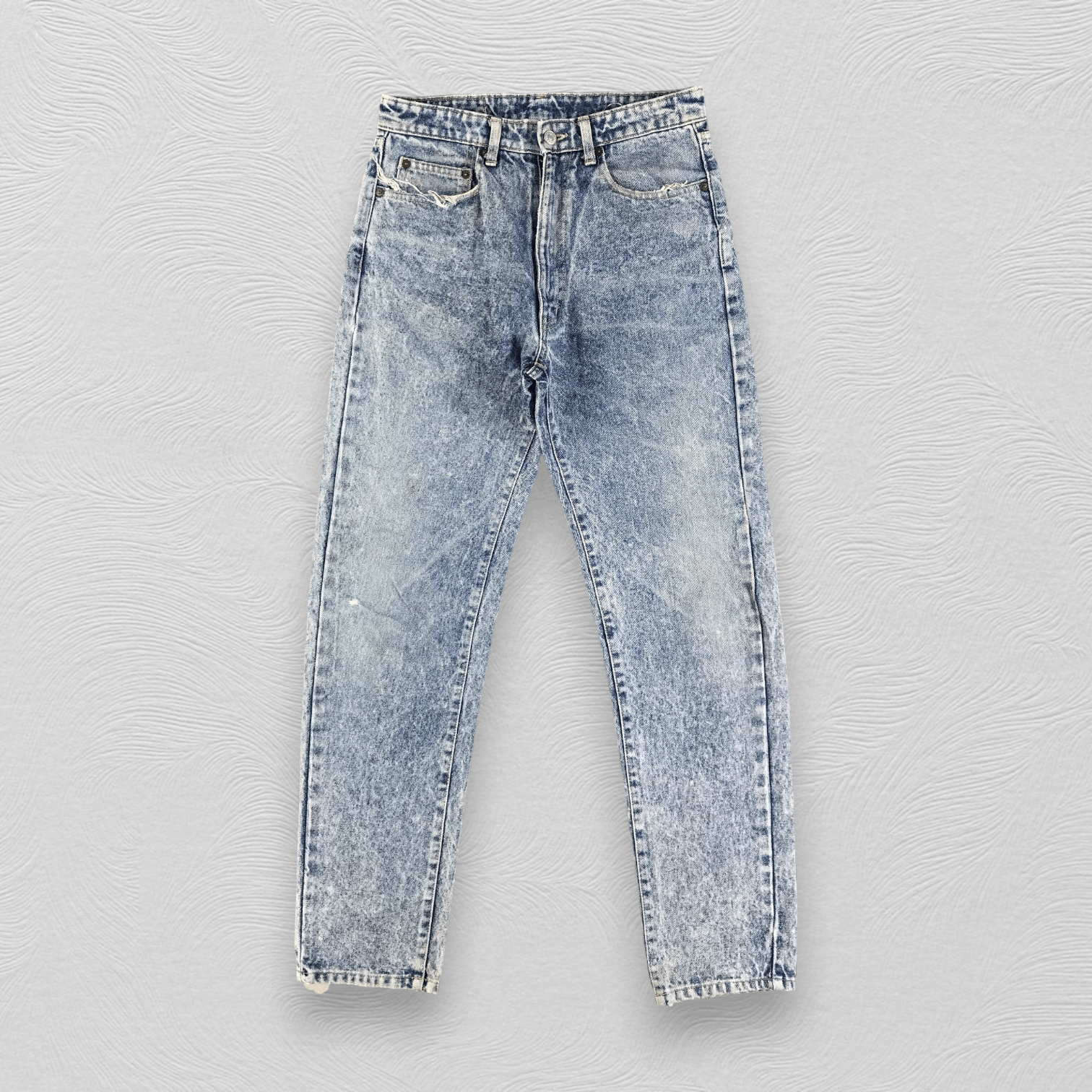 Japanese Brand Vintage Three Pal Jeans Stone Wash Denim KJ1971 Size US 29 - 1 Thumbnail
