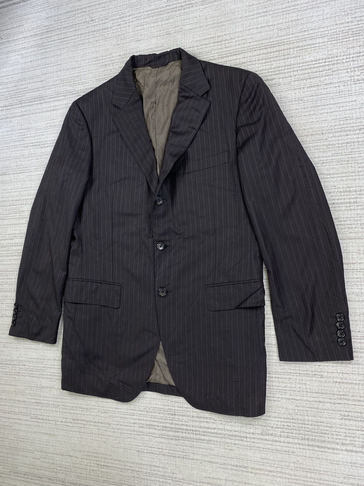 Loro Piana × Vintage Vintage D’urban X Loro Piana Striped Blazer Jacket Size US M / EU 48-50 / 2 - 3 Thumbnail