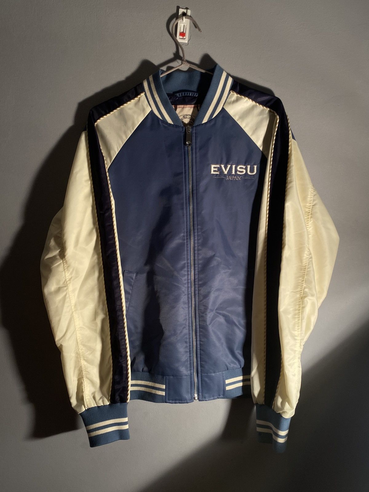 Evisu × Japanese Brand “THE GOD OF FORTUNE RIDING WAVES”EMBROIDERY SOUVENIR JACKET Size US M / EU 48-50 / 2 - 2 Thumbnail