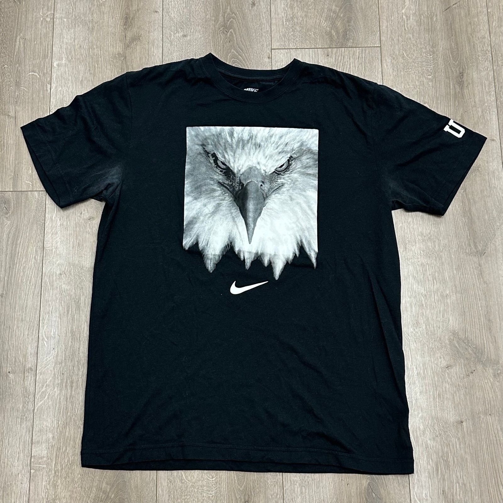 Nike Nike Team USA Eagle Tee T Shirt Black Size Regular Fit Large Size US L / EU 52-54 / 3 - 1 Thumbnail