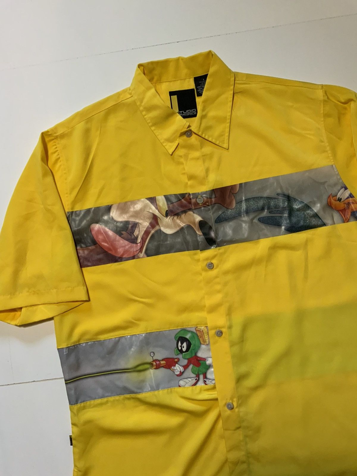 Southpole × Vintage Y2K 2000s Studio Southpole Warner Bros Looney Tunes Shirt Size US L / EU 52-54 / 3 - 3 Thumbnail