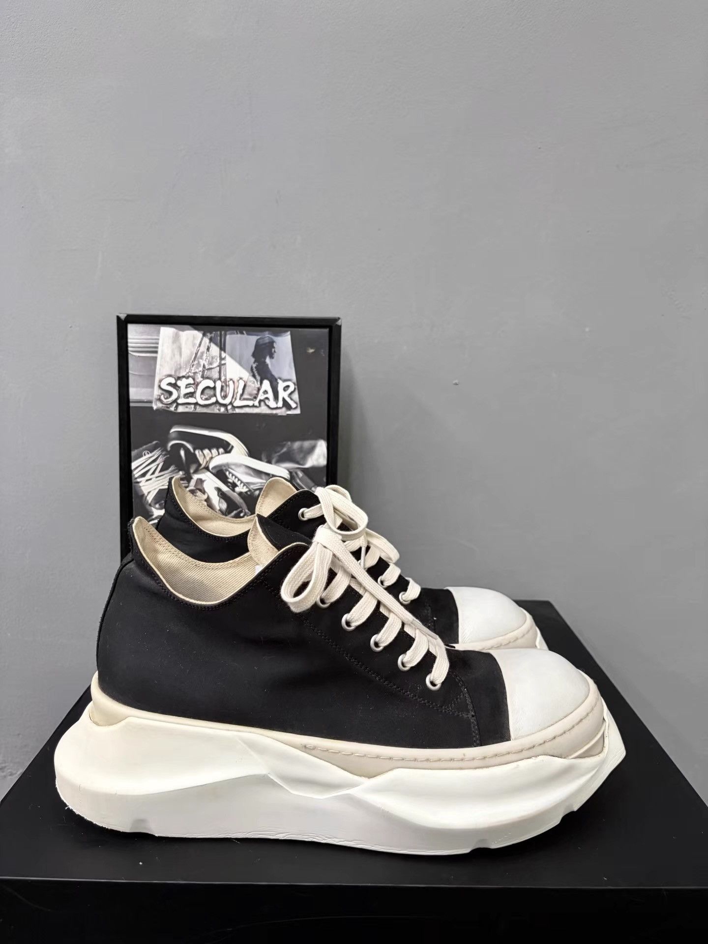 Rick Owens Rick Owens Low Platform Satin Big Converse K34 Size US 10 / EU 43 - 4 Thumbnail