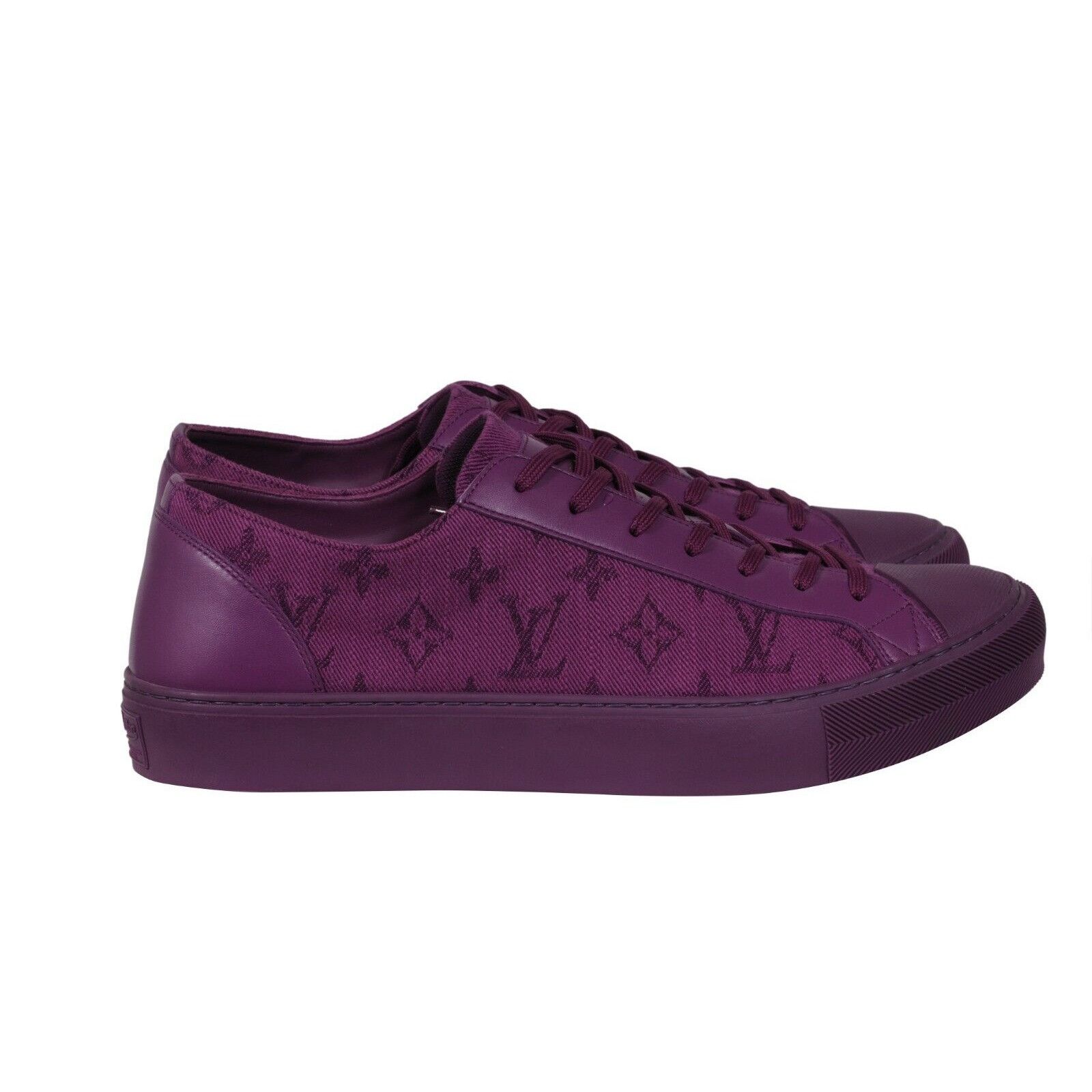 Louis Vuitton Tattoo Lv Logo Monogram Low Top Sneakers - 02449 Size US 9 / EU 42 - 8 Thumbnail