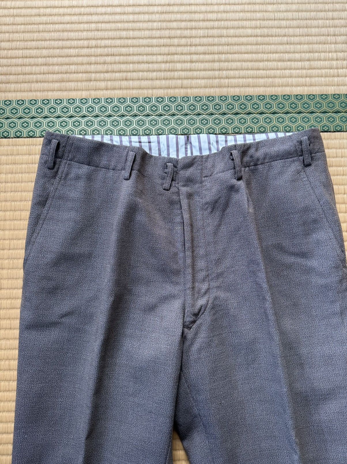 Other Spring&Summer Japanese Vintage MIYUKIKEORI All-Wool Slack, Size US 32 / EU 48 - 3 Thumbnail