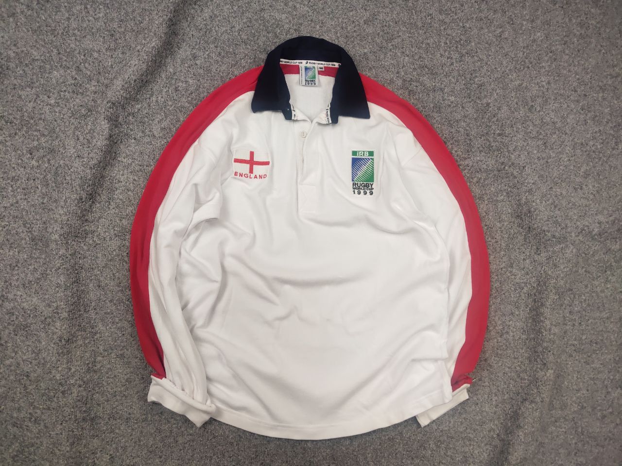 Vintage Vintage England 1999 Rugby World Cup Long sleeve jersey Size US M / EU 48-50 / 2 - 1 Thumbnail
