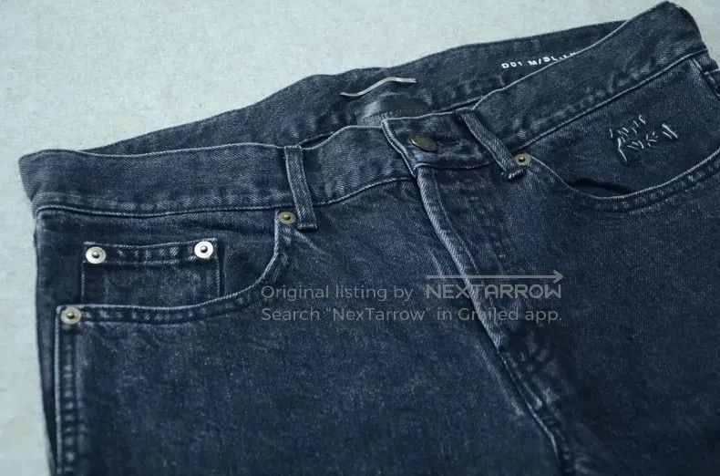 Saint Laurent Paris Saint Laurent Paris Black distressed denim pants i Size US 30 / EU 46 - 3 Thumbnail