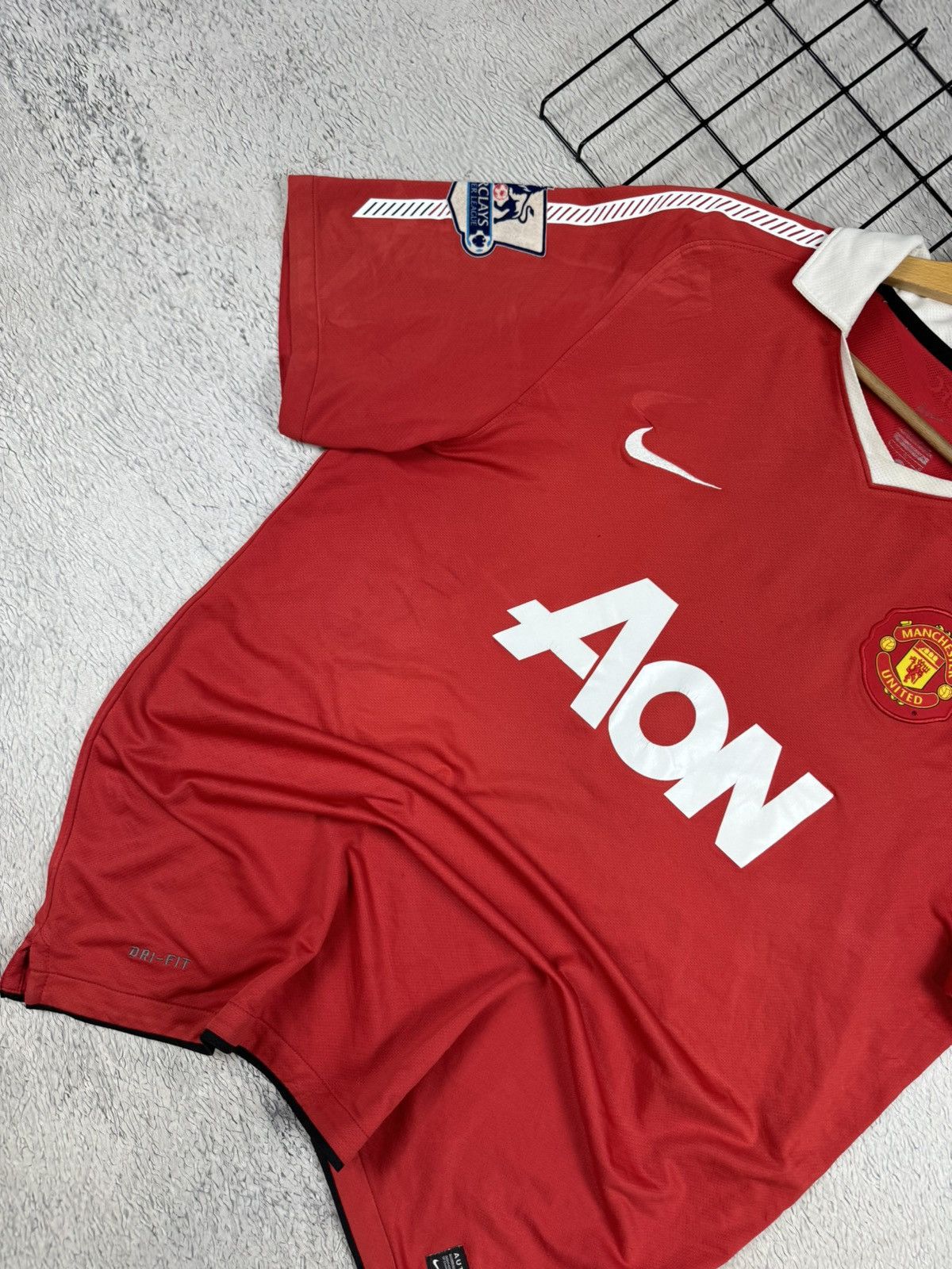 Nike × Vintage Vintage Manchester United 2010/11 Nike Jersey Blokcore L sz Size US L / EU 52-54 / 3 - 3 Thumbnail