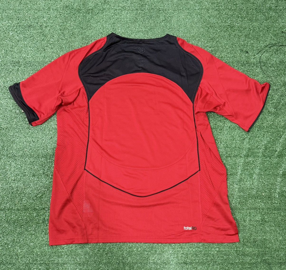 Nike NWT Nike Total 90 Red Black Soccer Futbol Jersey Men’s Size US XL / EU 56 / 4 - 4 Thumbnail