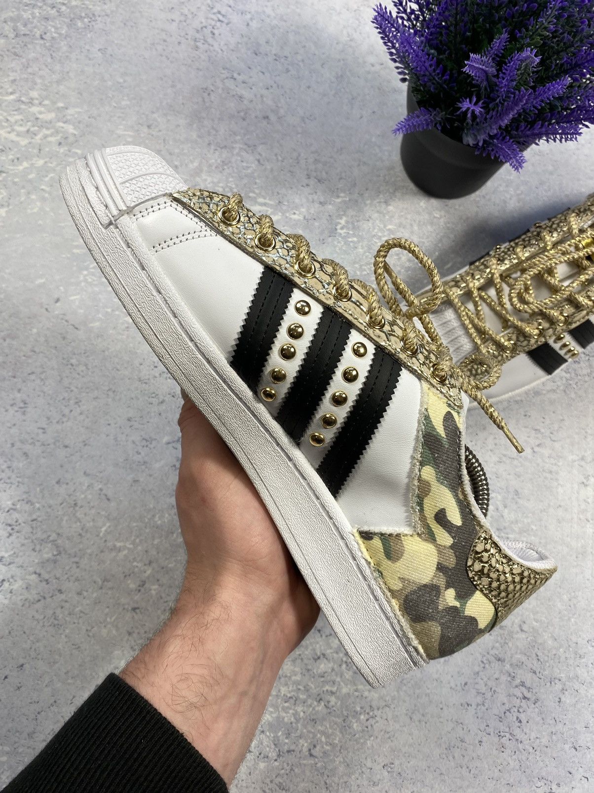 Adidas Very Rare Women’s Adidas Superstar Lady Camo Size US 8 1/2 Size US 12 / IT 42 - 10 Thumbnail