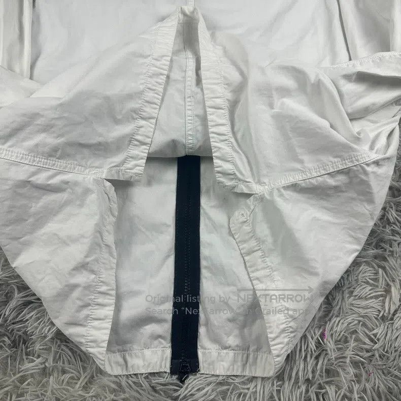 Stone Island Stone Island White Single Pocket Pearl White Zip-Up Jacket Size US XXL / EU 58 / 5 - 9 Thumbnail