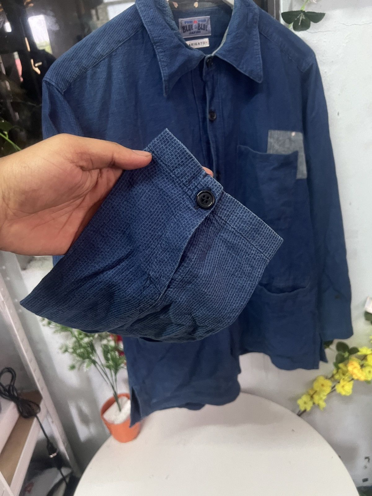 Blue Blue Japan Blue blue Arigato Button Up Size US M / EU 48-50 / 2 - 5 Thumbnail