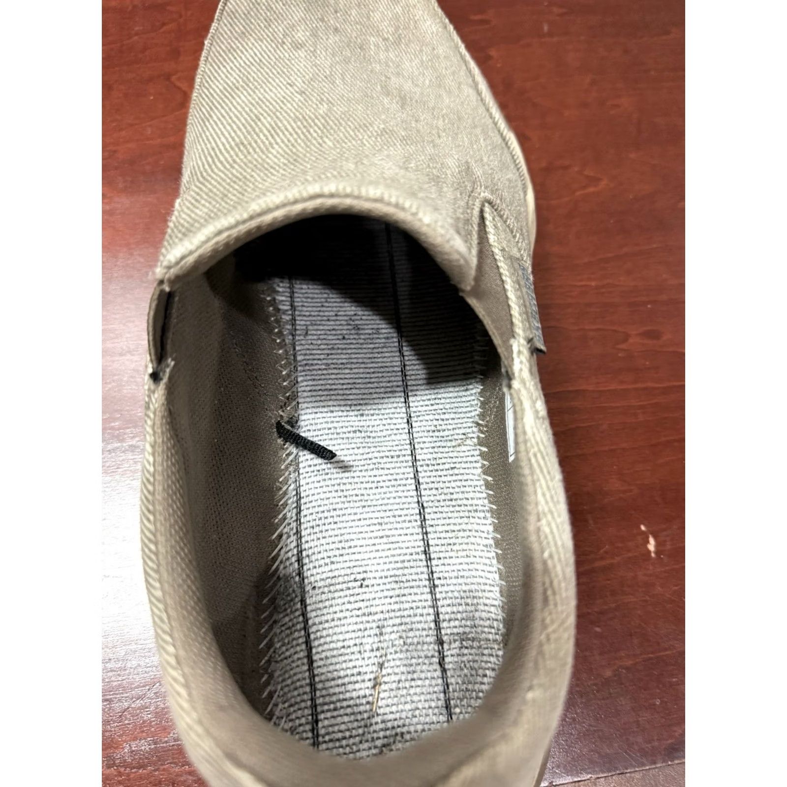にけ Skechers Men's Slip-On 10.5 Relaxed Fit Goodyear Steady Grip