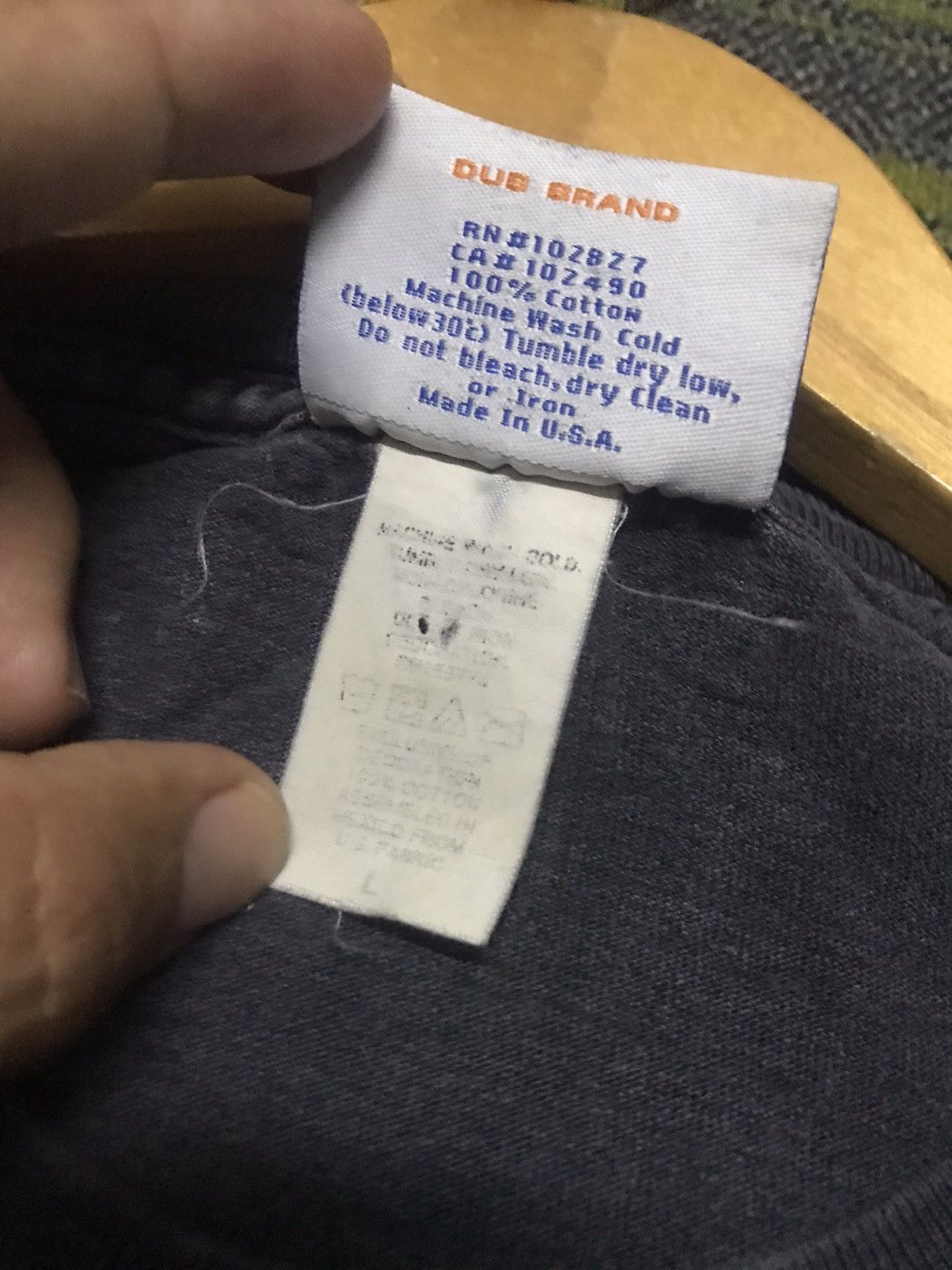 Vintage VTG 1990s/Y2K Dub Brand Weathergear Graphic Crewneck Sweater Size US L / EU 52-54 / 3 - 10 Thumbnail